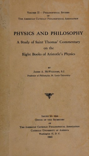 Physics and philosophy