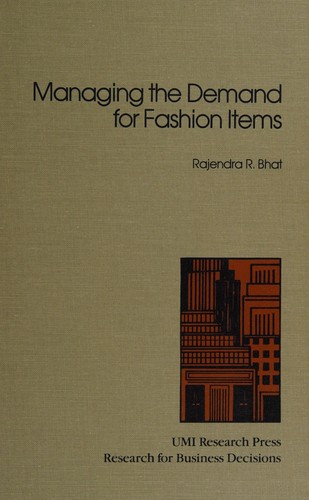 Managing the demand for fashion items