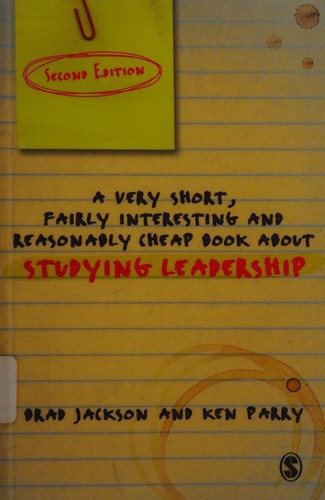 A very short, fairly interesting and reasonably cheap book about studying leadership