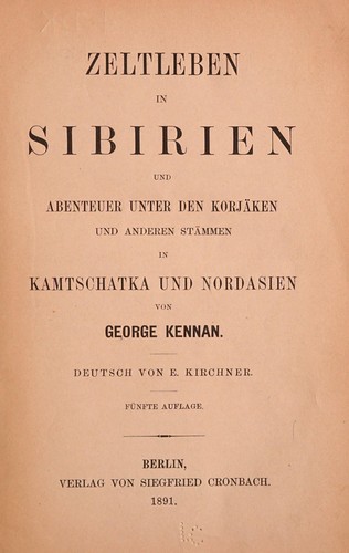 Zeltleben in Sibirien
