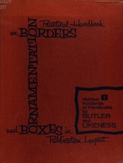 Practical handbook on borders, ornamentation, and boxes in publication layout