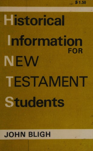 Historical information for New Testament students