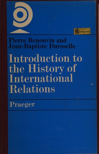 Introduction à l'histoire des relations internationales