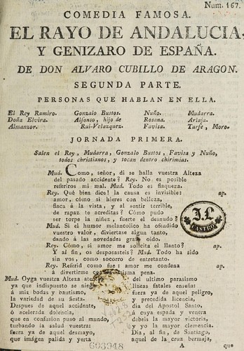 El rayo de Andalucia, y genizaro de España