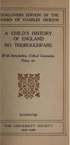 Works (Child's History of England / No Thoroughfare)