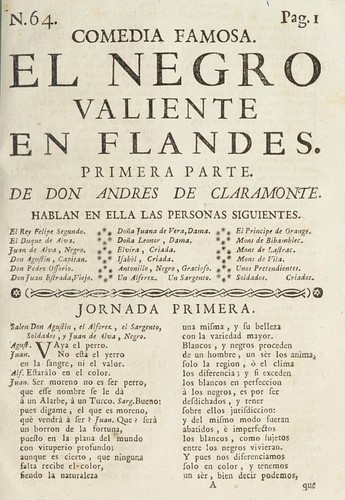 El negro valiente en Flandes