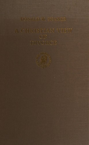 A Christian view of divorce