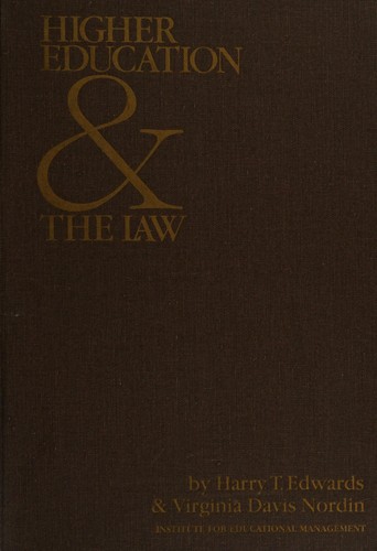 Higher education and the law