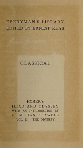The Odyssey of Homer