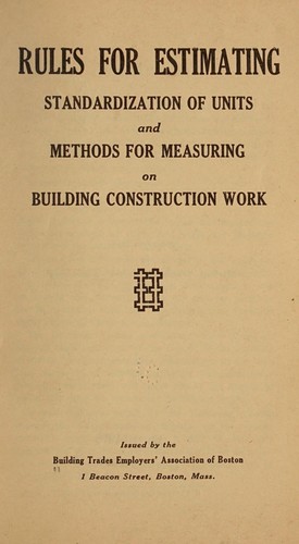 Rules for estimating