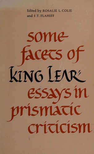 Some facets of King Lear