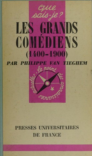 Les Grands comédiens (1400-1900)