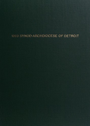 1969 Synod, Archdiocese of Detroit