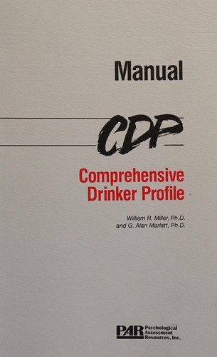 Manual for the Comprehensive Drinker Profile