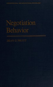 Negotiation behavior