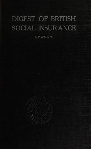 Digest of British social insurance