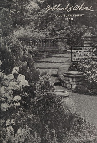 Bobbink & Atkins fall supplement, 1938