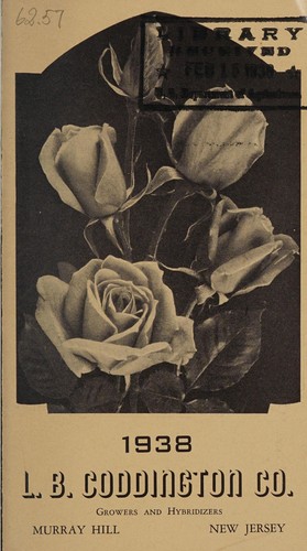 1938 L.B. Coddington Co., growers and hybridizers