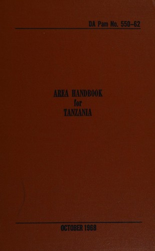 Area handbook for Tanzania