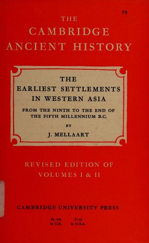 The earliest settlements in Western Asia