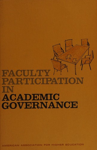 Faculty participation in academic governance
