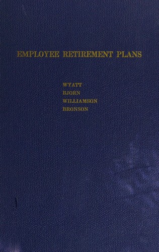 Employee retirement plans
