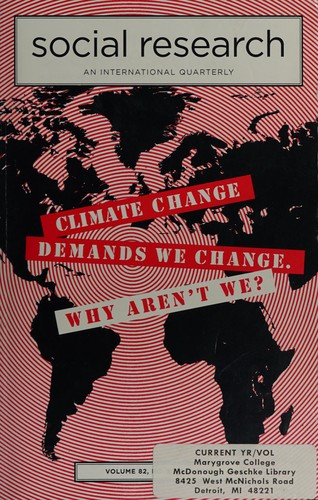 Climate change demands we change