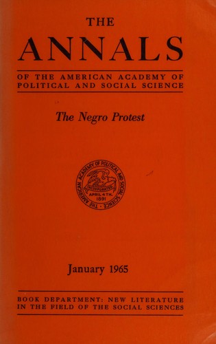 The Negro protest