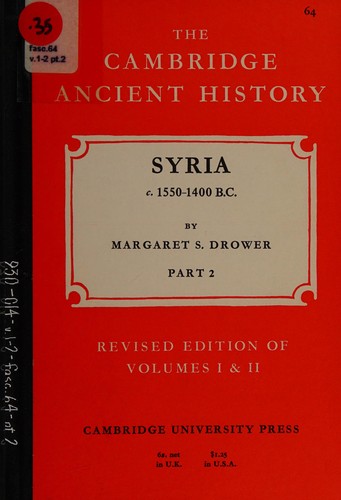 Syria c. 1550-1400 B.C