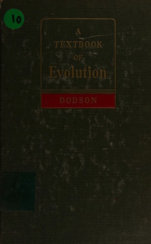 A Textbook of evolution