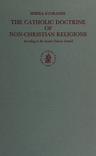 The Catholic doctrine of non-Christian religions
