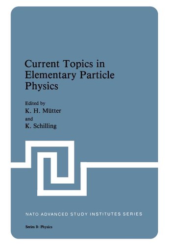 Current topics in elementary particle physics