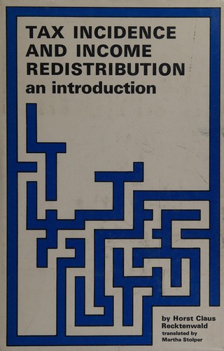 Tax incidence and income redistribution