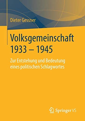 Volksgemeinschaft 1933 - 1945