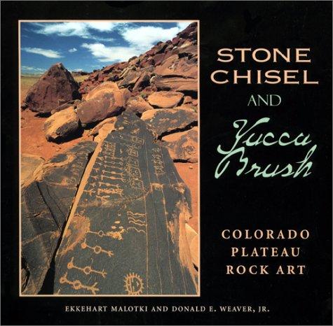 Stone chisel and yucca brush