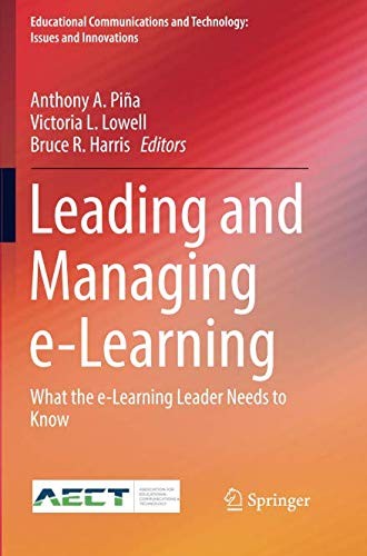 Leading and Managing e-Learning