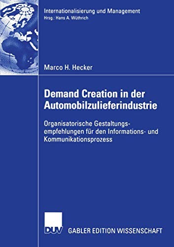 Demand Creation in der Automobilzulieferindustrie
