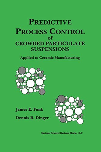 Predictive Process Control of Crowded Particulate Suspensions