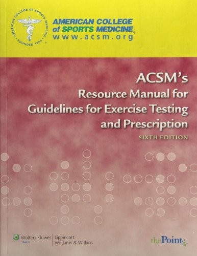 ACSM HFI/ES CERTIFICATION STUDY KIT