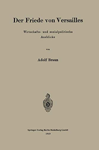 Der Friede von Versailles