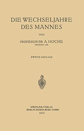 Die Wechseljahre des Mannes