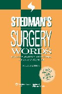 Stedman's Surgery Words, Fourth Edition, Download
