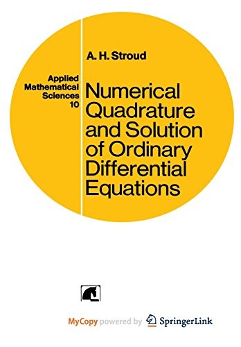 Numerical Quadrature and Solution of Ordinary Differential Equations