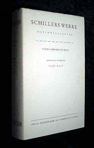 Schillers Werke. Nationalausgabe : Band 35