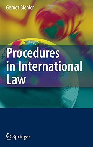 Procedures in International Law