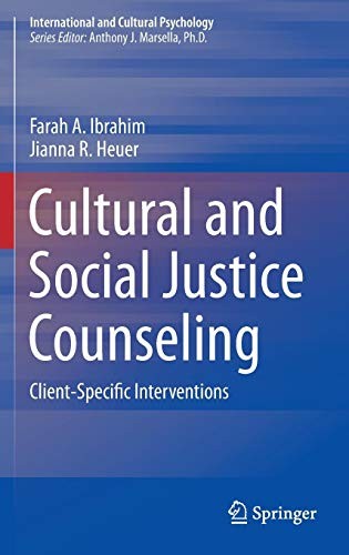 Cultural and Social Justice Counseling