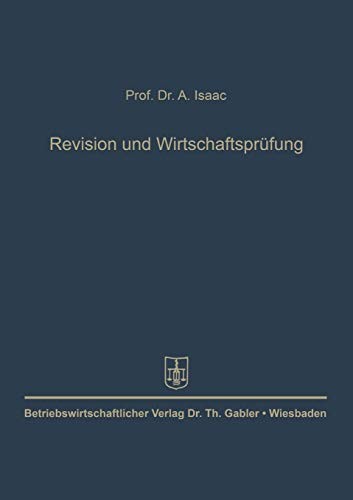 Revision und Wirtschaftsprüfung
