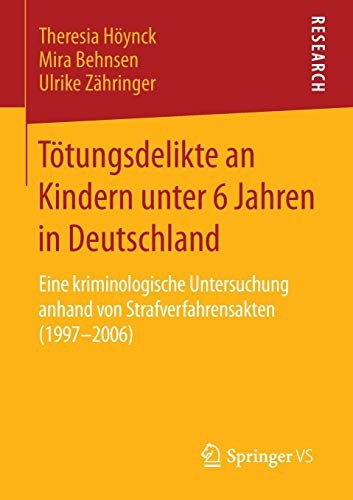 Tötungsdelikte an Kindern unter 6 Jahren in Deutschland