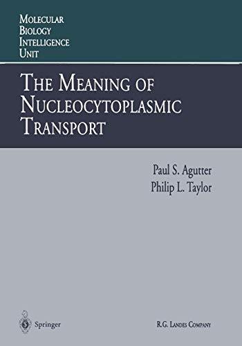 The meaning of nucleocytoplasmic transport