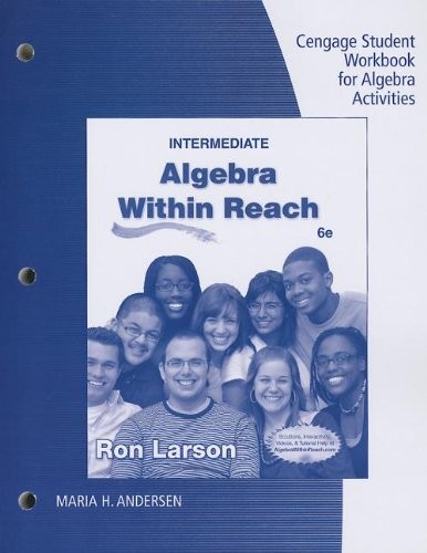 Student Workbook for Larson's Intermediate Algebra
